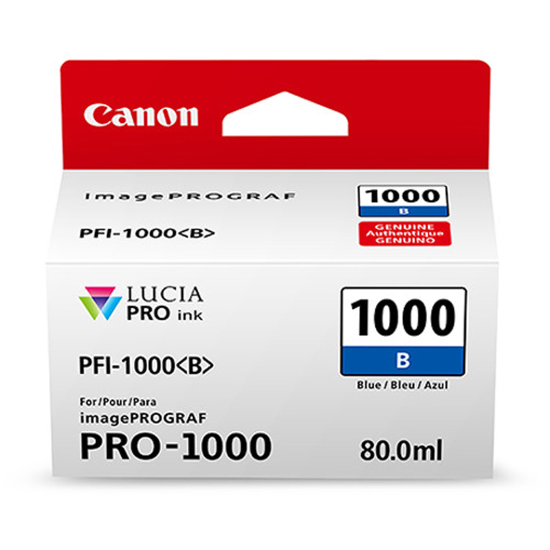 Canon PFI1000B Blue Ink Tank for Pro-1000 Printer