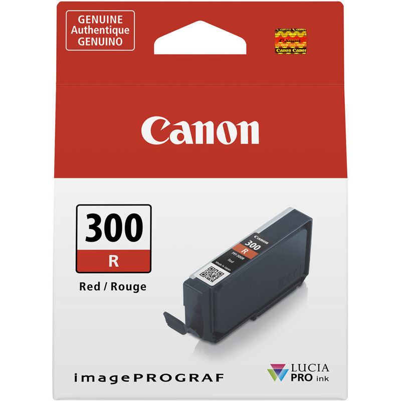 Canon Ink Tank PFI-300<R> Red