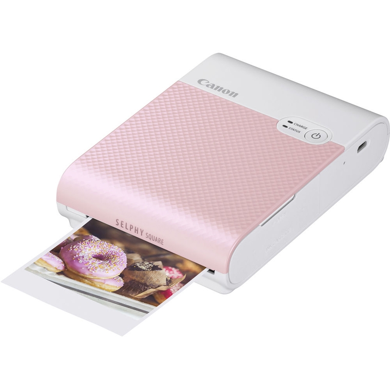 Canon Selphy Square QX10 Printer – Pink