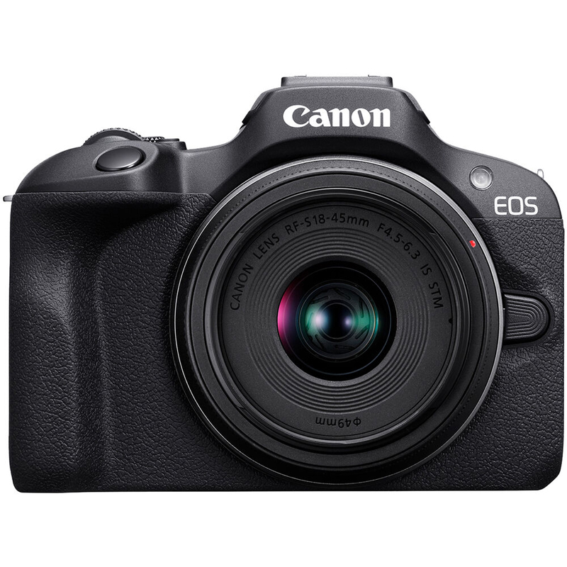 Canon EOS R100 Single Kit w/ RF-S 18-45mm f/4.5-6.3 IS STM