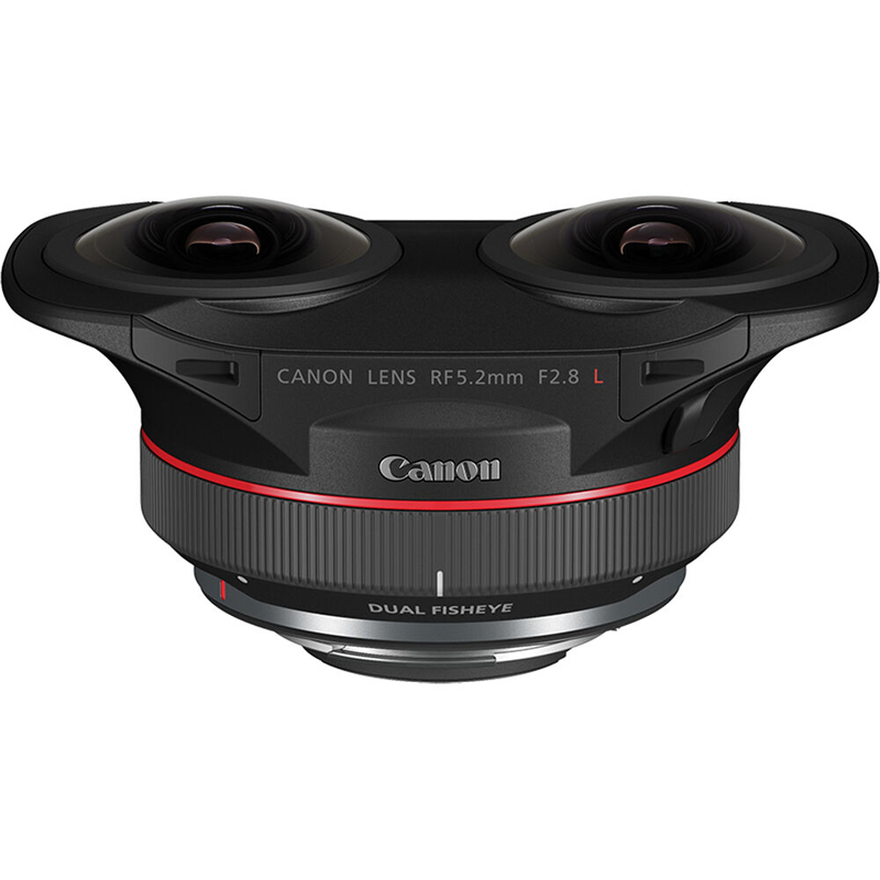 Canon RF 5.2mm f/2.8L Dual Fisheye VR Lens