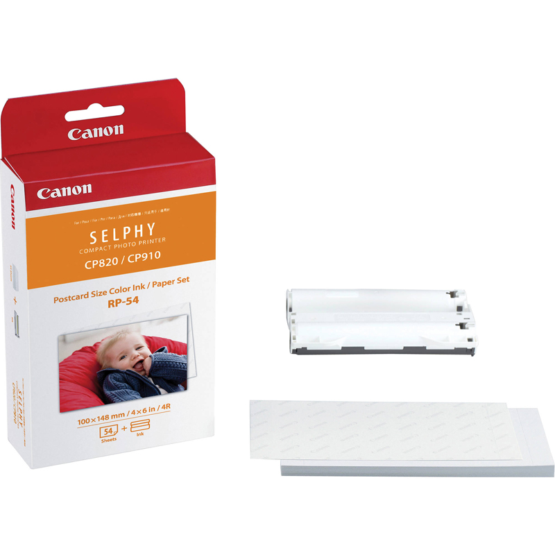 Canon RP54 Ink & Paper Pack 6 x 4