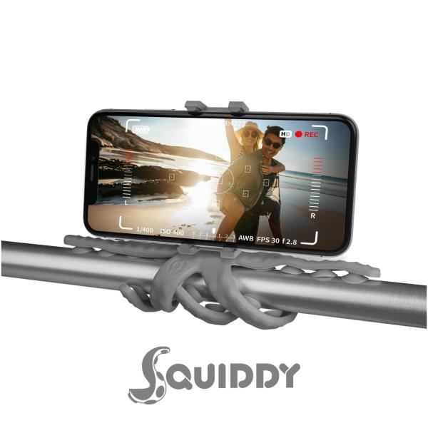 Celly Squiddy Flexible Mini Tripod - Grey