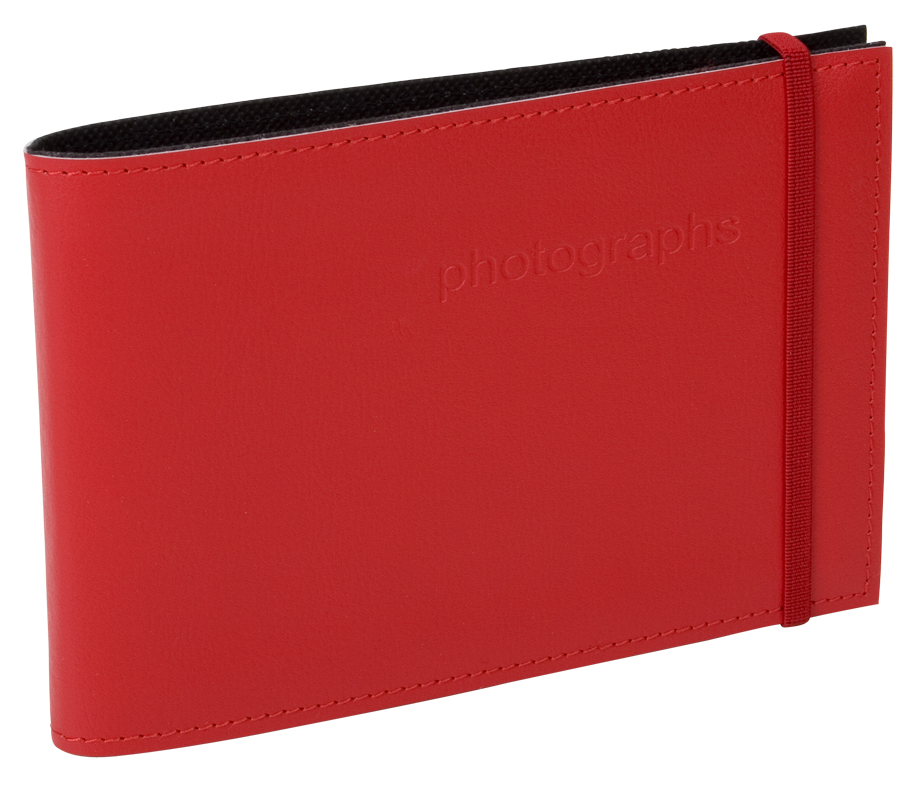 Profile Citi Leather Red 52Pht Photo Album