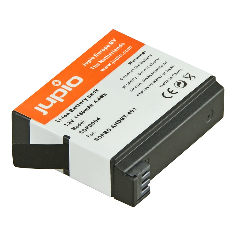 Jupio GoPro Hero 4 AHDBT-401 3.8V 1160mAh Battery
