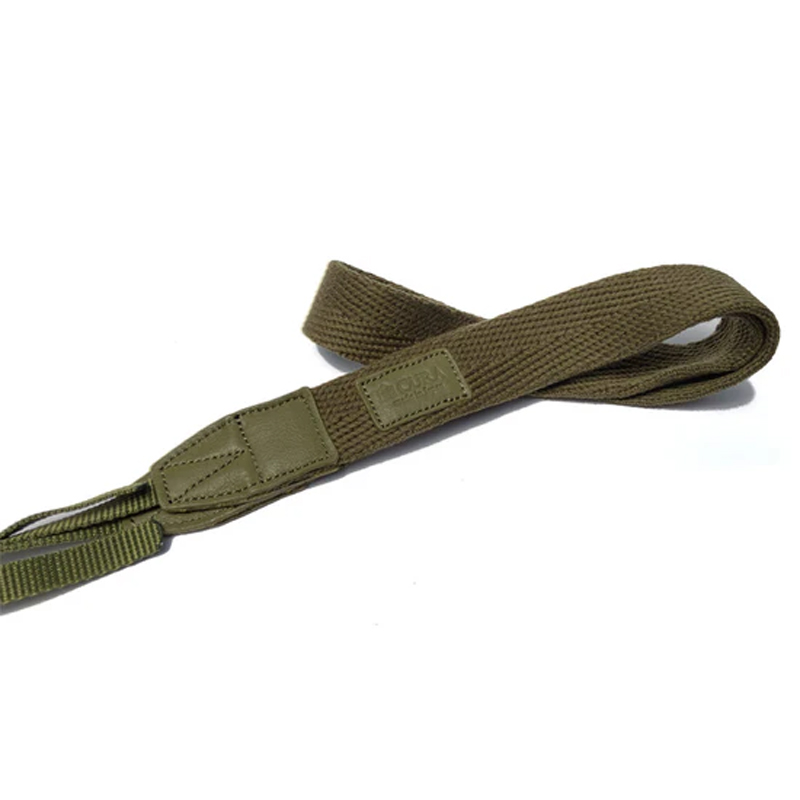 CURA CHS-101KK Herringbone Camera Strap (Twill 85-155cm) Khaki