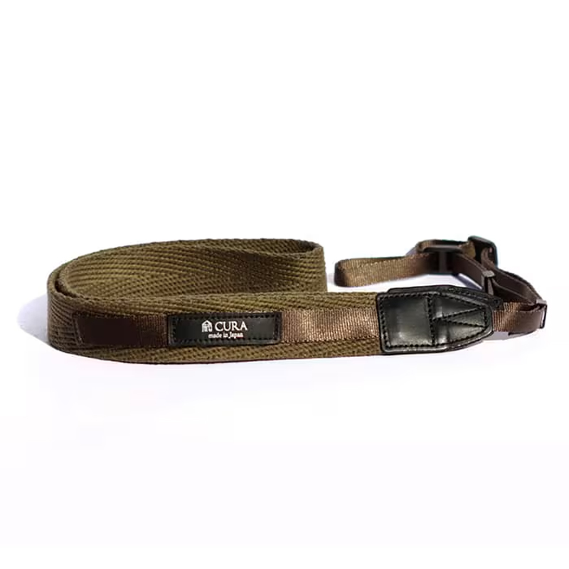 CURA CHS-200KK Herringbone Combination Camera Strap (Twill 85-155cm) Khaki