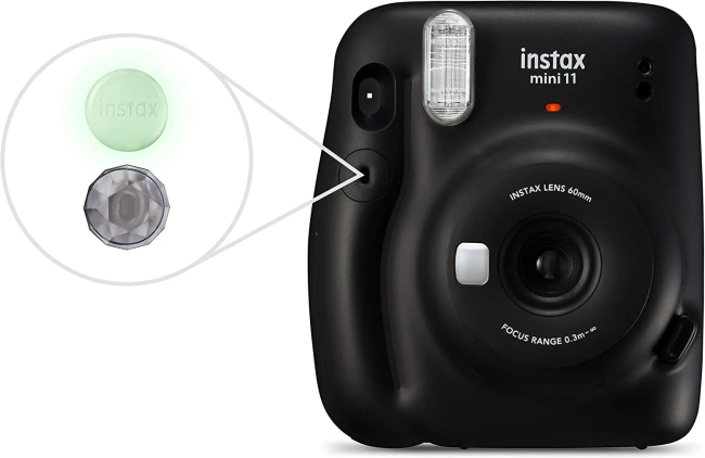 Fujifilm instax mini 11 Camera Charcoal Grey | Camera Warehouse