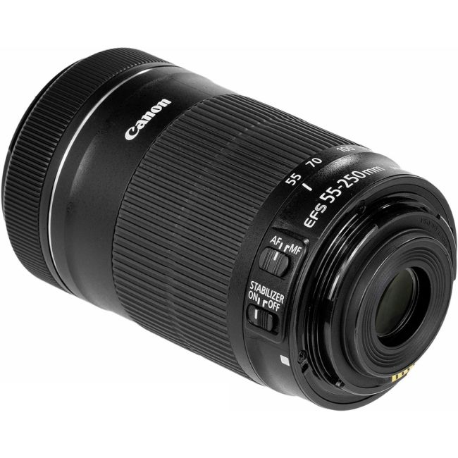 55 250mm Lens Canon 200d Mark Ii With 50mm Lens Canon EF-S 55-250mm IS