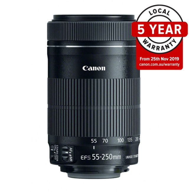 Buy Canon EF-S 55-250mm f/4-5.6 IS STM Camera Lens best price