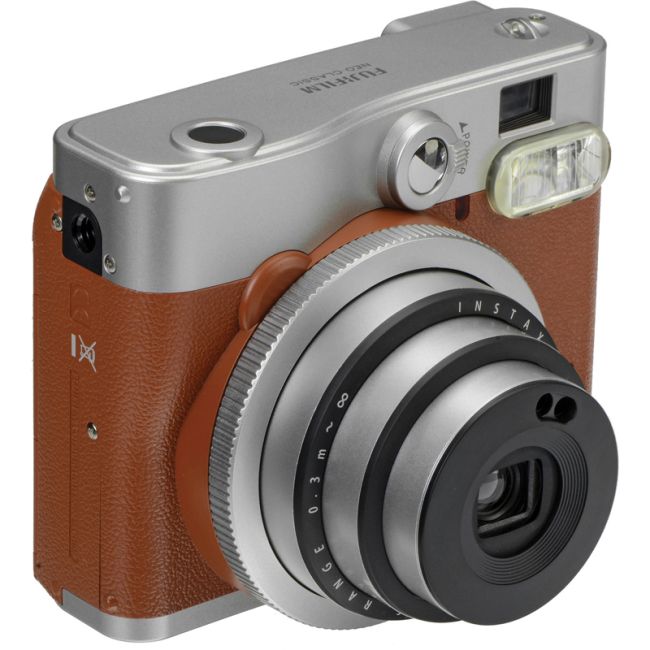 FujiFilm instax mini 90 Neo Classic Camera Brown | Camera