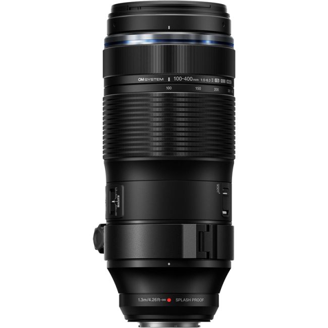 OM System M.Zuiko Digital ED 100-400mm f/5.0-6.3 IS II Lens Black