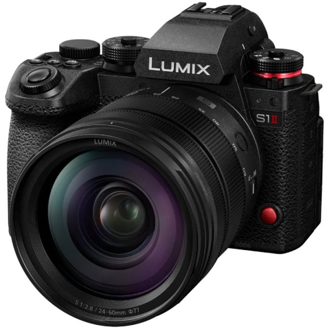 LUMIX S1iiパナソニック LUMIX S 20 60 Lマウント Panasonic Lumix S1II Body w/ Lumix S-24-60mm f/2.8 Lens Compact