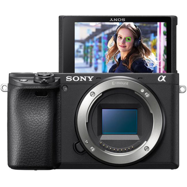 Sony Alpha A6400 Black Body w/ 18-105mm f/4 G Lens | Camera