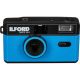 Ilford Sprite 35-II Reusable Camera - Black & Blue with BONUS Ilford XP2 24 Film