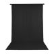 Master Backdrop Wrinkle Resistant 5'x9' - Black