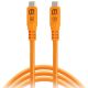 Tether Tools TetherPro Optima 10G USB-C 1.8m Straight To Straight - Orange