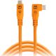 Tether Tools TetherPro Optima 10G USB-C 3m Straight To Right - Orange