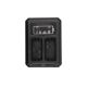 Master Dually Charger - USB - Olympus BLN-1