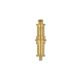 Master Double Spigot 1/4-20m to 3/8m