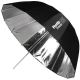 Phottix Premio Reflective Umbrella, Silver & Black - 105cm