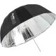 Phottix Premio Reflective Umbrella, Silver & Black - 85cm