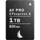 Angelbird AV Pro CFExpress Type A 1 TB Memory Card