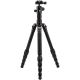 MeFOTO Backpacker S Aluminium Travel Tripod / Monopod Black