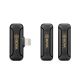 BOYA BY-WM3T2-D2 2.4G Mini Wireless Microphone for iOS Devices 1+2