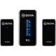 BOYA BY-XM6-S2 Mini 2.4GHz Dual Channel Wireless Microphone (1+2 with Mini TX)