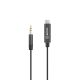 BOYA BY-K2 3.5mm Male TRRS to Male Type-C Adapter Cable 20cm Length