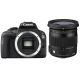 Canon EOS 100D Digital SLR Camera with Sigma 17-70mm F2.8-4 OS Macro DC HSM Contemporary Lens