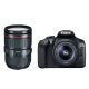 Canon EOS 1300D DSLR with EF-S 18-55mm III + EF 24-105mm F/4L IS II USM Lens
