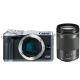 Canon EOS M6 Silver Body + EF-M 18-150mm f/3.5-6.3 IS STM Lens