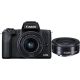 Canon EOS M50 II w/ 15-45mm & 22mm Twin Lens Kit