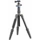 Benro iFoto Tripod Kit, Aluminium, 5 Section, Monopod, B0 Ball Head, PU50 Plate, 8kg PL, Twist Lock