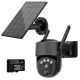 Gerber 4G PTZ Security Camera FollowMe Black