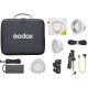 Godox ML100R Kit 1 RGB LED + V Lock Battery Handle