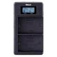 Inca Twin USB Charger for SONY-F970 Battery