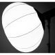 Jinbei 85cm Folding Softball Diffuser Lantern with Bowens mount