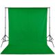 Jinbei Fantasy Cloth Muslin Background 3x6m Tech Green