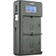 Jupio Dedicated Duo USB Charger with LCD for Canon LP-E6/LP-E6N Batteries