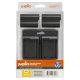 Jupio 2x Nikon EN-EL15C Batteries & Dual Charger Kit
