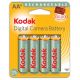 Kodak Ni-MH 4xAA Rechargeable Batteries