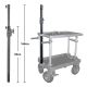 Kupo 168B Heavy Duty Telescopic Mast w/ Junior Receiver