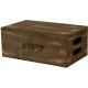 Kupo KAB-008-BST Brown Stained Apple Box 20