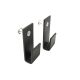 Kupo KD-795B Black Square J Hook pair to fit Hex mount Convi Clamp