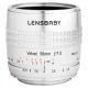 Lensbaby Velvet 56mm f/1.6 Lens for Fujifilm X (Silver)