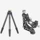 Leofoto LS-324CEX Ranger Leveling Base Series 4 Section C/F Tripod w/ PG-1 Gimbal Head
