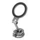Leofoto PM-02 Magnetic Quick Car Mount with Arca Plate for Mobile Phones - Silver